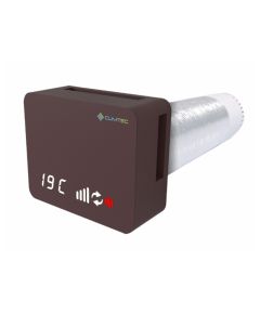 Рекуператор Climtec Optima 200+ Standard (Чорно червоний RAL 3007)
