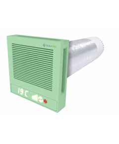 Рекуператор Climtec Quattro 125 Standard (Біло зелений RAL 6019)
