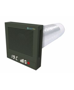 Рекуператор Climtec Quattro 125 Standard (Сіра умбра RAL 7022)