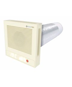 Рекуператор Climtec Quattro 100 Standard (Кремовий білий RAL 9001)