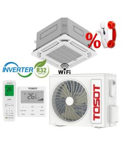 Касетний кондиціонер Tosot TUD50T1/A1-S/TUD50W1/NhA-S+TF05