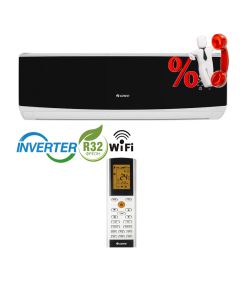 Внутренний настенный блок Gree Lomo Inverter GWH(09)QC-K6DND2F/I Black (25 кв.м)