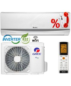 Кондиціонер Gree Lomo Inverter R32 GWH18QD-K6DND2I WHITE