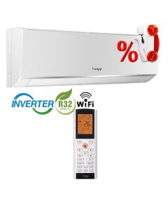 Внутрішній настінний блок Hoapp Light Inverter R32 Wi-Fi HSZ-GX28VAW