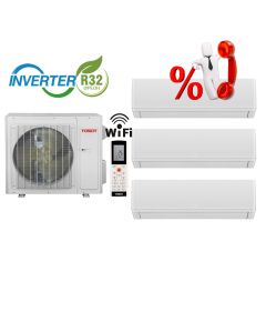 Комплект мульти-спліт система Tosot TM-21U3(O)2 + Practic Pro GN-07PR(I)*3шт