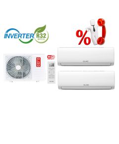 Комплект мульти-спліт система Olmo OMS-18P2E Outdoor unit + Multi Zone Deluxe OMS-07FRH2 (I) + OMS-09FRH2 (I)
