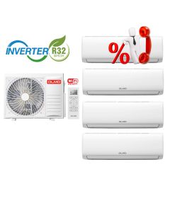 Комплект мульти-спліт система Olmo OMS-36P5E Outdoor unit + Multi Zone Deluxe OMS-09FRH2 (I)*2шт + OMS-12FRH2 (I)*2шт