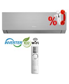 Внутрішній настінний блок Gree Clivia DC inverter GWH24AUCXF-K6DNA2A/I Silver