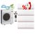 Комплект мульти-спліт система EWT Clima MXZ-4G100GAS-N8 + S-M07GAS-N8 + S-M09GAS-N8*2шт + S-M12GAS-N8