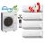 Комплект мульти-спліт система EWT Clima MXZ-4G100GAS-N8 + S-M07GAL-N8 + S-M09GAL-N8*2шт + S-M12GAL-N8