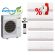 Комплект мульти-спліт система EWT Clima MXZ-5G125GAS-N8 + S-M09GAS-N8*5шт