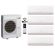 Комплект мульти-спліт система EWT Clima MXZ-4G100GAS-N8 + S-M07GAS-N8*2шт + S-M12GAS-N8*2шт, зображення 2