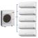 Комплект мульти-спліт система EWT Clima MXZ-5G125GAS-N8 + S-M07GAL-N8 + S-M09GAL-N8*3шт + S-M12GAL-N8, зображення 3