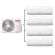 Комплект мульти-спліт система Olmo OMS-36P5E Outdoor unit + Multi Zone Deluxe OMS-07FRH2 (I)*3шт + OMS-09FRH2 (I), зображення 3
