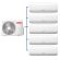 Комплект мульти-спліт система Olmo OMS-36P5E Outdoor unit + Multi Zone Deluxe OMS-07FRH2 (I) + OMS-09FRH2 (I)*3шт + OMS-12FRH2 (I), зображення 3