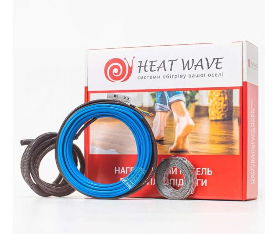 Двожильний нагрівальний кабель HeatWave cекція HW 20-2600