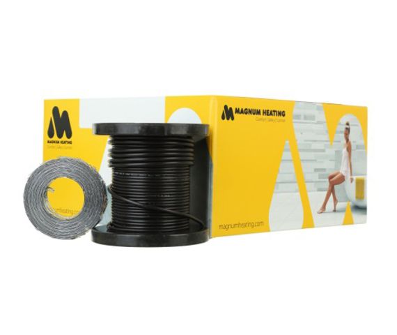 Комплект нагрівального тонкого кабелю двожильного MAGNUM Slim Cable 3,5 mm 76,4m