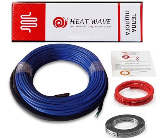 Двожильний нагрівальний кабель HeatWave cекція HW 20-2000, зображення 4
