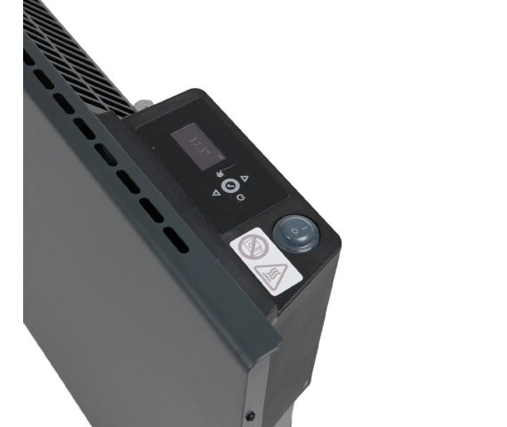 Конвектор Термія Elegant Metal ряд Smart EВНА-1,0/230С2T (mbp) WiFi антрацит, зображення 4