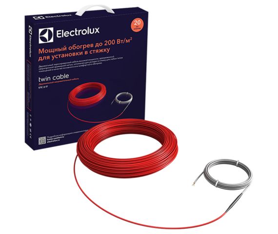 Комплект теплої підлоги (нагрівальний кабель) Electrolux ETC 2-17-2500