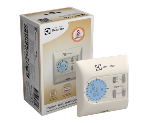 Терморегулятор Electrolux ETA-16 Thermotronic Avantgarde (электронный программируемый), изображение 3