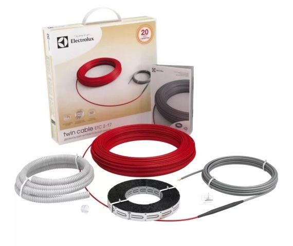 Комплект тёплого пола (нагревательный кабель) Electrolux ETC 2-17-600, изображение 4