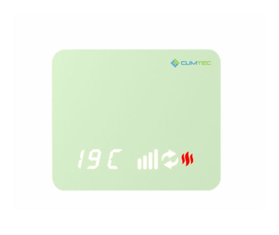 Рекуператор Climtec Optima 100 Standard (Біло зелений RAL 6019), зображення 3