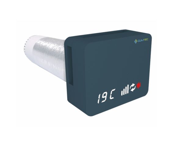 Рекуператор Climtec Optima 100 Standard (Графітовий сірий RAL 7024), зображення 4