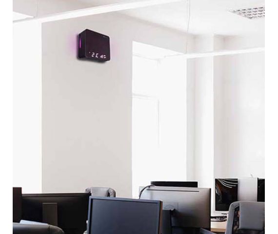 Рекуператор Climtec Optima 150 Standard (Чорно червоний RAL 3007), зображення 5