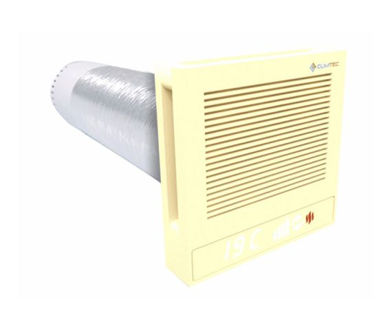 Рекуператор Climtec Quattro 100 Standard (Слонова кістка RAL 1015), зображення 4