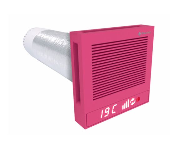 Рекуператор Climtec Quattro 125 Standard (Телемагента RAL 4010), зображення 4