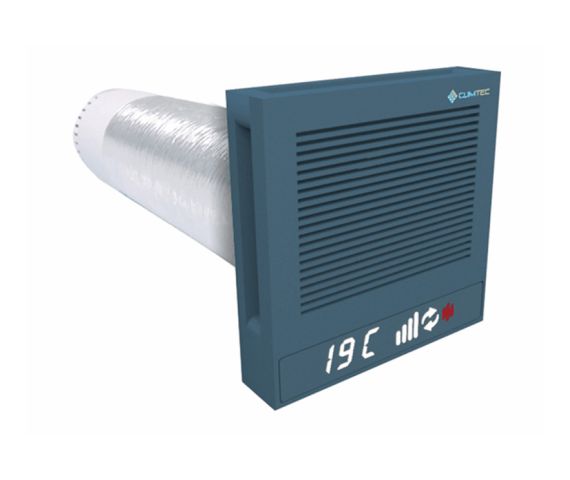 Рекуператор Climtec Quattro 200+ Standard (Графитовый серый RAL 7024), изображение 4