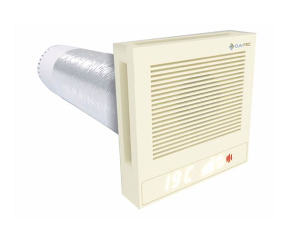 Рекуператор Climtec Quattro 200+ Standard (Кремовый белый RAL 9001), изображение 4