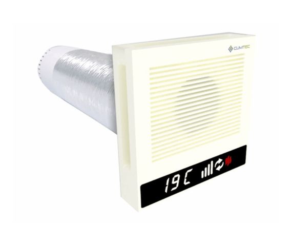 Рекуператор Climtec Quattro 125 Standard (Белый RAL 9010), изображение 4