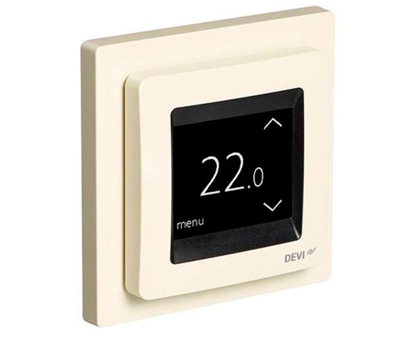 Терморегулятор Devi DEVIreg Touch Ivory (140F1078), зображення 3