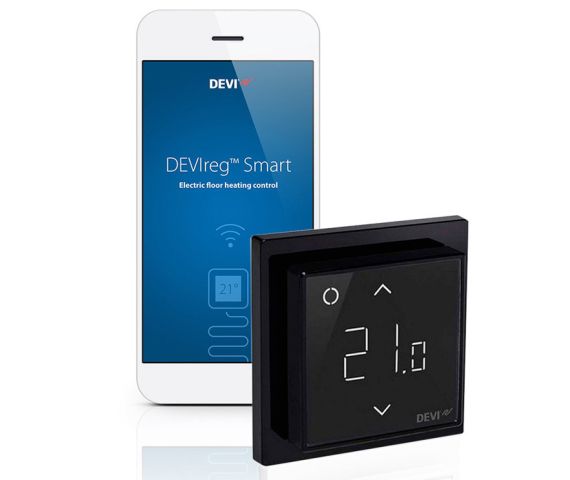 Терморегулятор Devi DEVIreg Smart Black (140F1143), зображення 4
