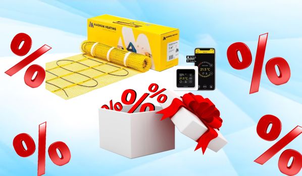 тепла підлога-10%