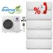Комплект мульти-спліт система Gree GWHD(42)NK6LO R32 + Pular GWH(07)AGA-K6DNA1C/I*2шт + GWH(09)AGBXB-K6DDNA1A/I*3шт